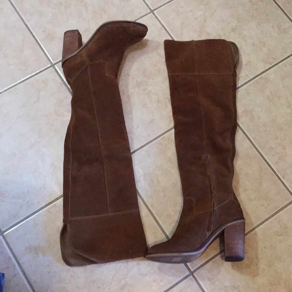Steve Maddeen over the knee boots.